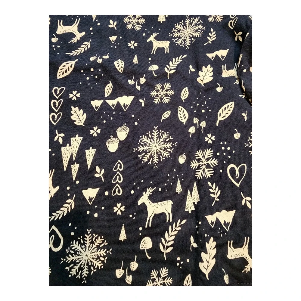 NWT Old Navy Toddler Snowflake Long Sleeve Shirt 4T